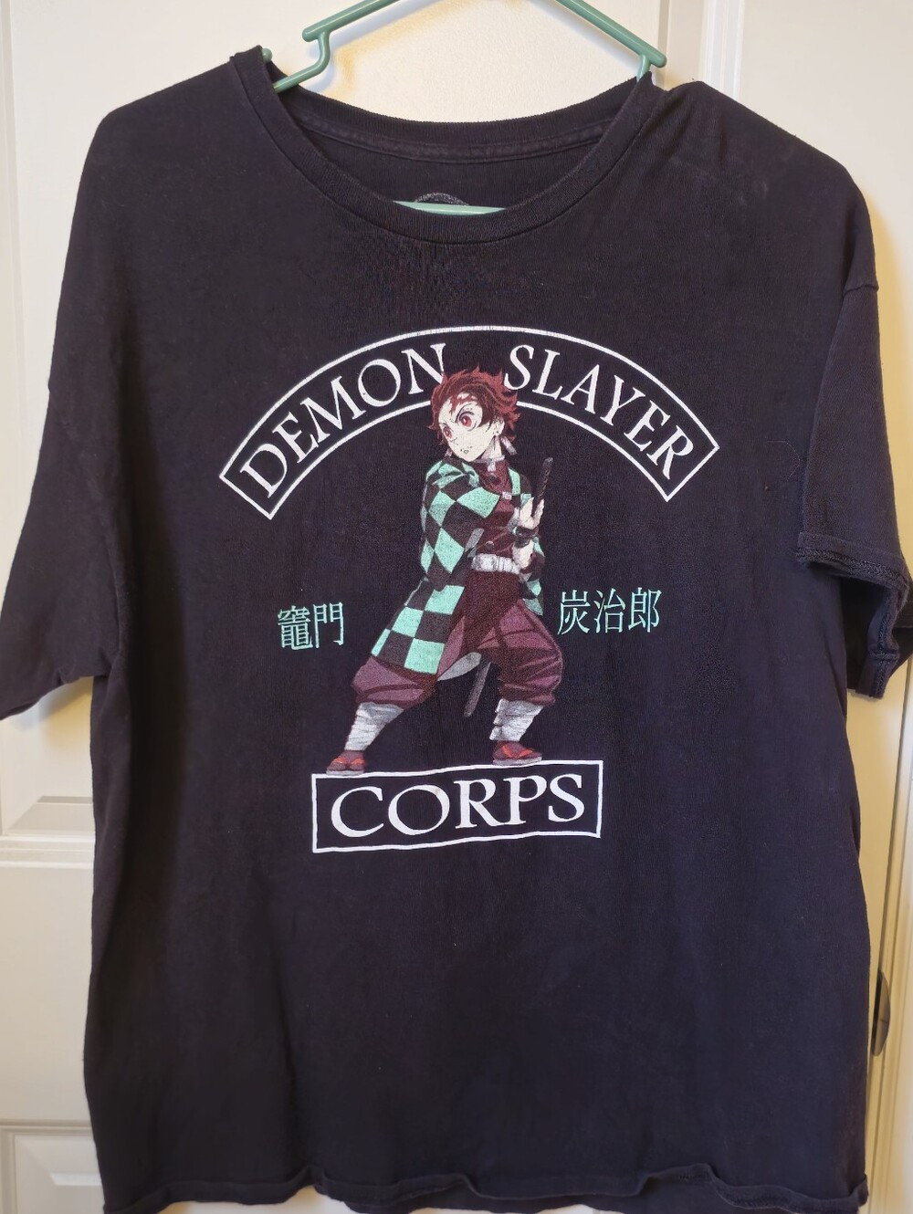 Demon Slayer Corps Black Graphic Tee